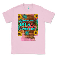Bubblegum Pink raised 90's country guitar cactus sunflower's 12 oz can cooler (regula Classic Tee - Artiststas