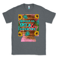 Charcoal Heather raised 90's country guitar cactus sunflower's 12 oz can cooler (regula Classic Tee - Artiststas