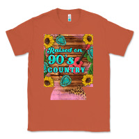 Copper raised 90's country guitar cactus sunflower's 12 oz can cooler (regula Classic Tee - Artiststas