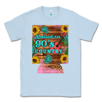 Dusty Blue raised 90's country guitar cactus sunflower's 12 oz can cooler (regula Classic Tee - Artiststas