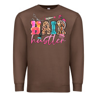 Chestnut hair hustler Premium Sweatshirt - MaliasSmallBusiness