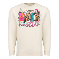 Sandshell hair hustler Premium Sweatshirt - MaliasSmallBusiness