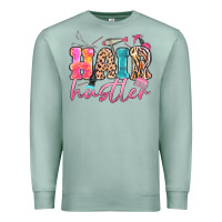 Seafoam hair hustler Premium Sweatshirt - MaliasSmallBusiness