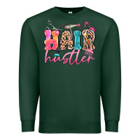 Sports Green hair hustler Premium Sweatshirt - MaliasSmallBusiness