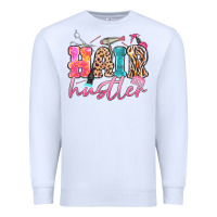 White hair hustler Premium Sweatshirt - MaliasSmallBusiness