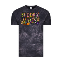 Cloud Black spooky vibes Vintage Tee - RacoonDesign