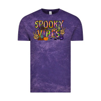 Cloud Purple spooky vibes Vintage Tee - RacoonDesign