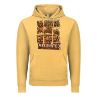 Vintage Mustard Educated motivated elevated melanated Vintage Hoodie - Zillion Design Studio