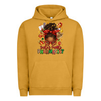 Pigment Peanut Butter santas favorite pharmacist afro messy bun Urban Hoodie - texasbilliewilder