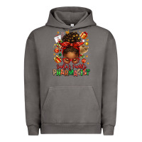 Pigment Tornado santas favorite pharmacist afro messy bun Urban Hoodie - texasbilliewilder