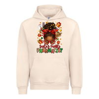 Sandshell santas favorite pharmacist afro messy bun Urban Hoodie - texasbilliewilder