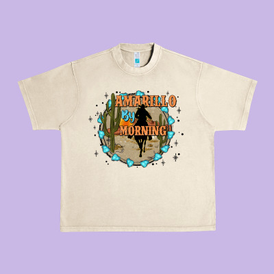 Amarillo By Morning Urban Heavy Tee Designed By Jahusdesignshop