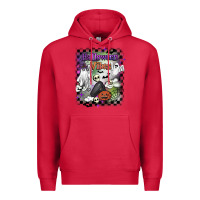 Cardinal halloween vibes Premium Hoodie - BarkalooDesign