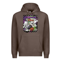 Coffee halloween vibes Premium Hoodie - BarkalooDesign