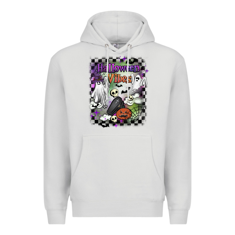 Halloween Vibes Premium Hoodie by BarkalooDesign | Teevron