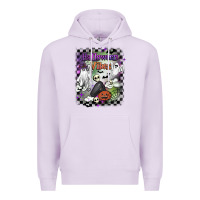 Lilac halloween vibes Premium Hoodie - BarkalooDesign
