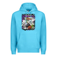 Ocean Blue halloween vibes Premium Hoodie - BarkalooDesign