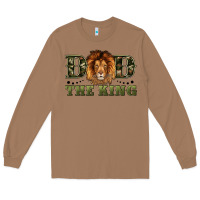 Toasted Coconut dad the king Long Sleeve Tee - Artiststas