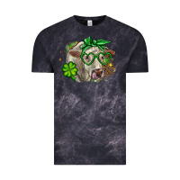Cloud Black Charolais St. Patrick's Day Vintage Tee - OliviaCreatesArt