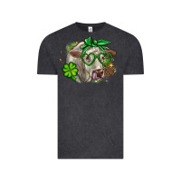 Vintage Black Charolais St. Patrick's Day Vintage Tee - OliviaCreatesArt