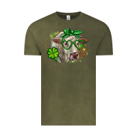 Vintage Olive Charolais St. Patrick's Day Vintage Tee - OliviaCreatesArt