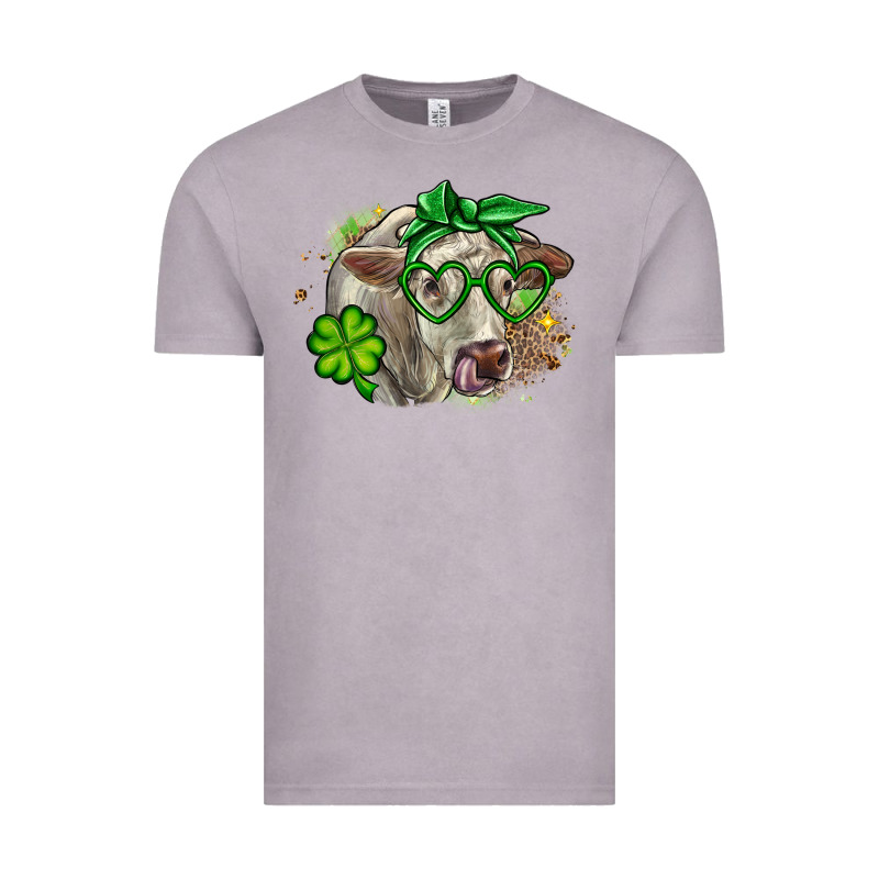 Charolais St. Patrick's Day Vintage Tee by OliviaCreatesArt | Teevron