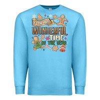 Ocean Blue wonderful time Premium Sweatshirt - MaliasSmallBusiness