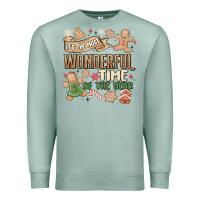 Seafoam wonderful time Premium Sweatshirt - MaliasSmallBusiness