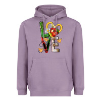 Lavender teacher love nca Heavyweight Hoodie - NancyCooperArtShop