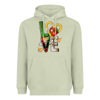 Matcha teacher love nca Heavyweight Hoodie - NancyCooperArtShop