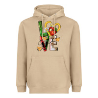 Mushroom teacher love nca Heavyweight Hoodie - NancyCooperArtShop