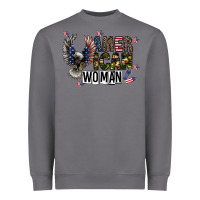 Storm american woman Heavyweight Sweatshirt - CowhideDigitalArt