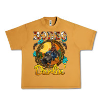 Peanut Butter western rodeo darlin' sunset sunflowers weapon Urban Heavy Tee - BarkalooDesign