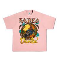 Salmon western rodeo darlin' sunset sunflowers weapon Urban Heavy Tee - BarkalooDesign
