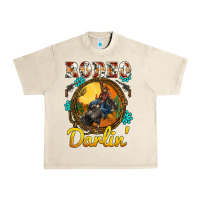 Sandshell western rodeo darlin' sunset sunflowers weapon Urban Heavy Tee - BarkalooDesign