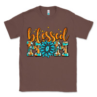 Chestnut blessed mom with gemstone Classic Tee - AdoDesignShop