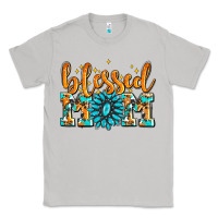 Blessed Mom With Gemstone Classic Tee | Teevron