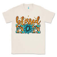 Natural blessed mom with gemstone Classic Tee - AdoDesignShop
