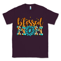 Plum blessed mom with gemstone Classic Tee - AdoDesignShop
