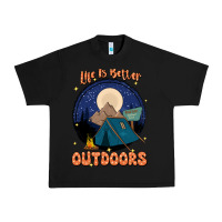 Black life is better outdoors Urban Heavy Tee - JahusDesignShop