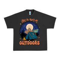 Pigment Black life is better outdoors Urban Heavy Tee - JahusDesignShop
