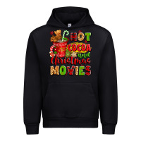 Black hot cocoa and christmas movies Urban Hoodie - texasbilliewilder
