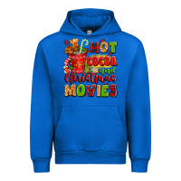 Cobalt hot cocoa and christmas movies Urban Hoodie - texasbilliewilder