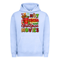 Pigment Grape Ice hot cocoa and christmas movies Urban Hoodie - texasbilliewilder