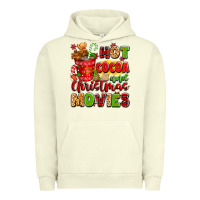 Pigment Pistachio hot cocoa and christmas movies Urban Hoodie - texasbilliewilder