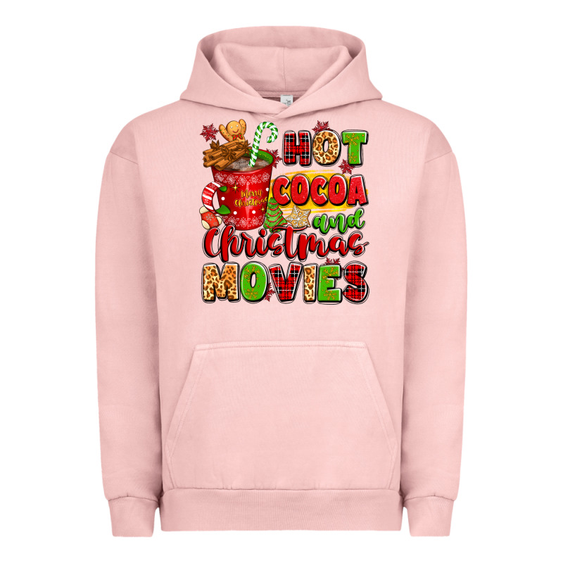 Hot Cocoa And Christmas Movies Urban Hoodie by texasbilliewilder | Teevron