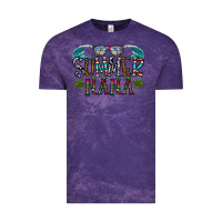 Cloud Purple summer nana Vintage Tee - CowhideDigitalArt