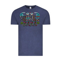 Vintage Denim summer nana Vintage Tee - CowhideDigitalArt