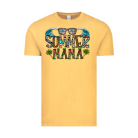 Vintage Mustard summer nana Vintage Tee - CowhideDigitalArt