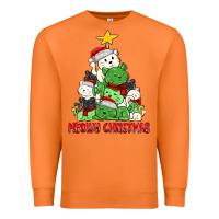 Carrot meowy christmas cat tree Premium Sweatshirt - MaliasSmallBusiness